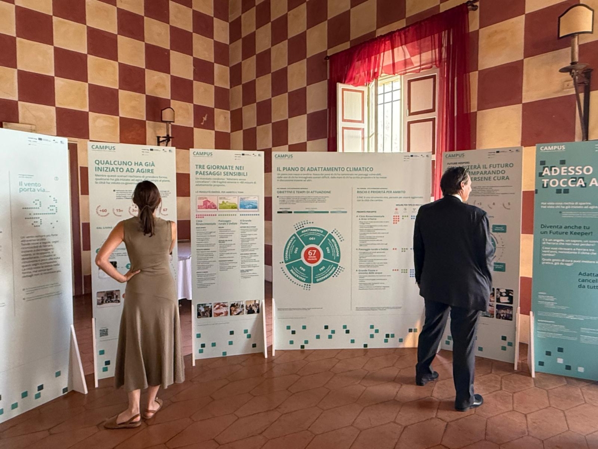 CONCLUSO IL PROGETTO INTERREG CAMPUS: PRESENTATO IL PIANO DI ADATTAMENTO CLIMATICO DEL SITO UNESCO