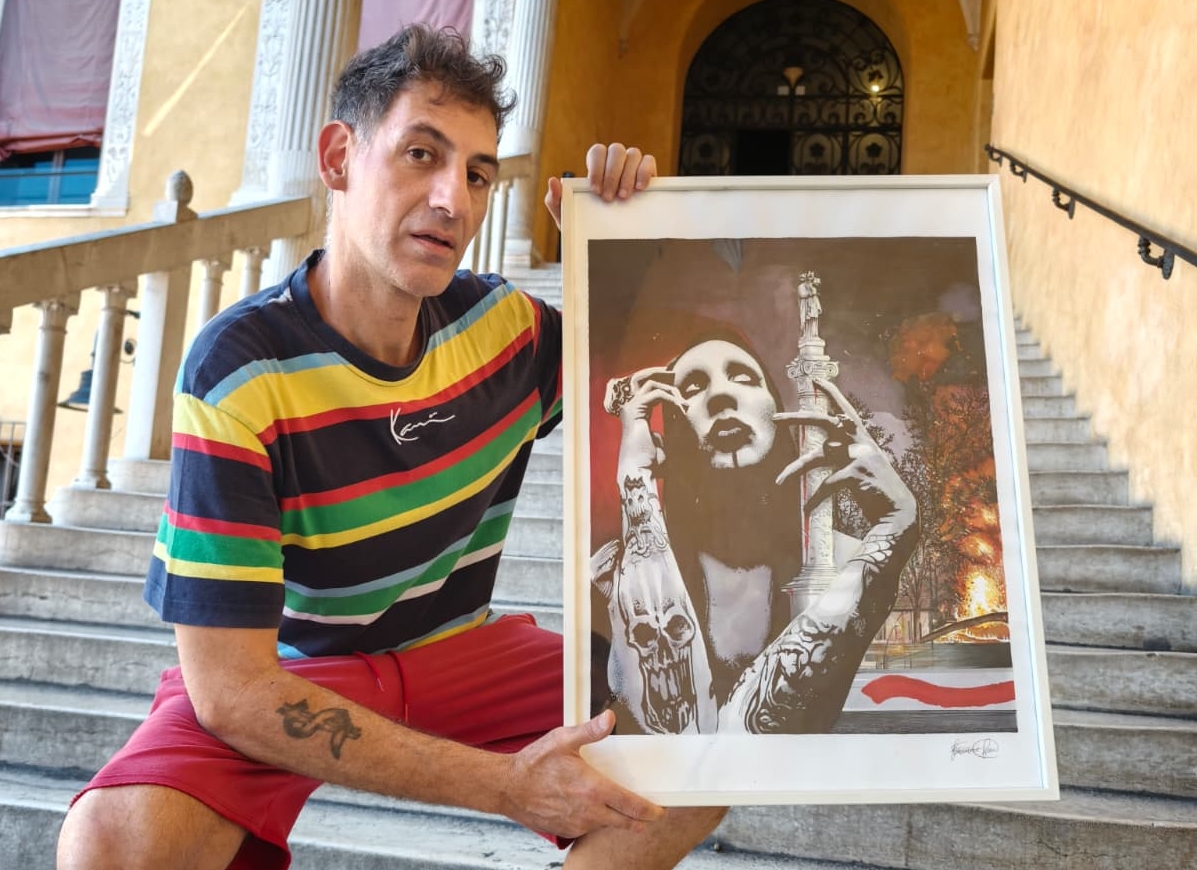 MARILYN MANSON E IL SUO CONCERTO A FERRARA : CELEBRATO DALL'OPERA DI LUCIANI