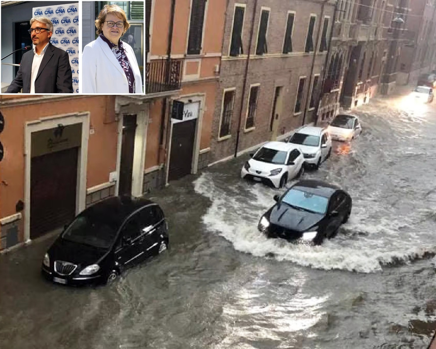 EVENTI CLIMATICI ESTREMI. L'INTERVENTO DELLA PRESIDENTE MORELLI E DEL DIRETTORE CARION DI C.N.A. FERRARA