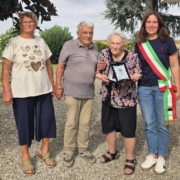 FERRARA. L'AMMINISTRAZIONE COMUNALE FESTEGGIA I 100 ANNI DELLA CITTADINA GIULIANA GRANDI