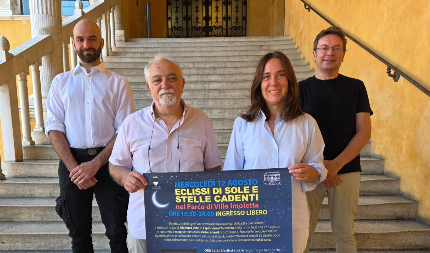 FERRARA. UNA NOTTE MAGICA PER LE FAMIGLIE A VILLA IMOLETTA TRA ECLISSI DI SOLE E STELLE CADENTI