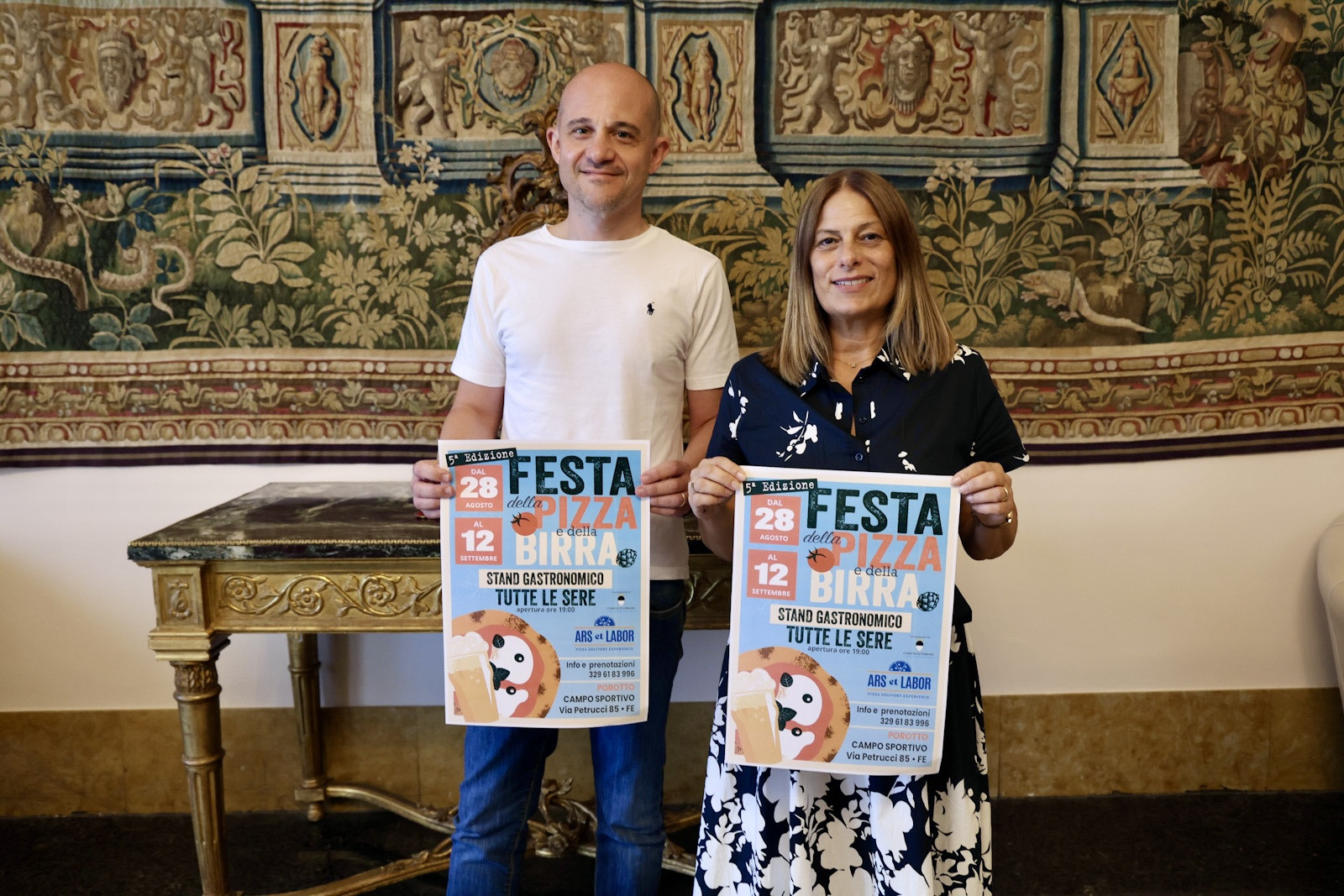 FERRARA. TORNA LA "FESTA DELLA PIZZA E DELLA BIRRA" DI POROTTO