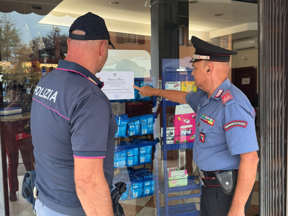 SICUREZZA. SOSPESA PER SETTE GIORNI LA LICENZA DI UN BAR A CENTO SICUREZZA. SOSPESA PER SETTE GIORNI LA LICENZA DI UN BAR A CENTO