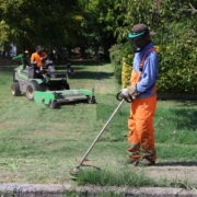 VERDE PUBBLICO: INTERVENTI IN RITARDO DI DUE SETTIMANE PER IL CALDO