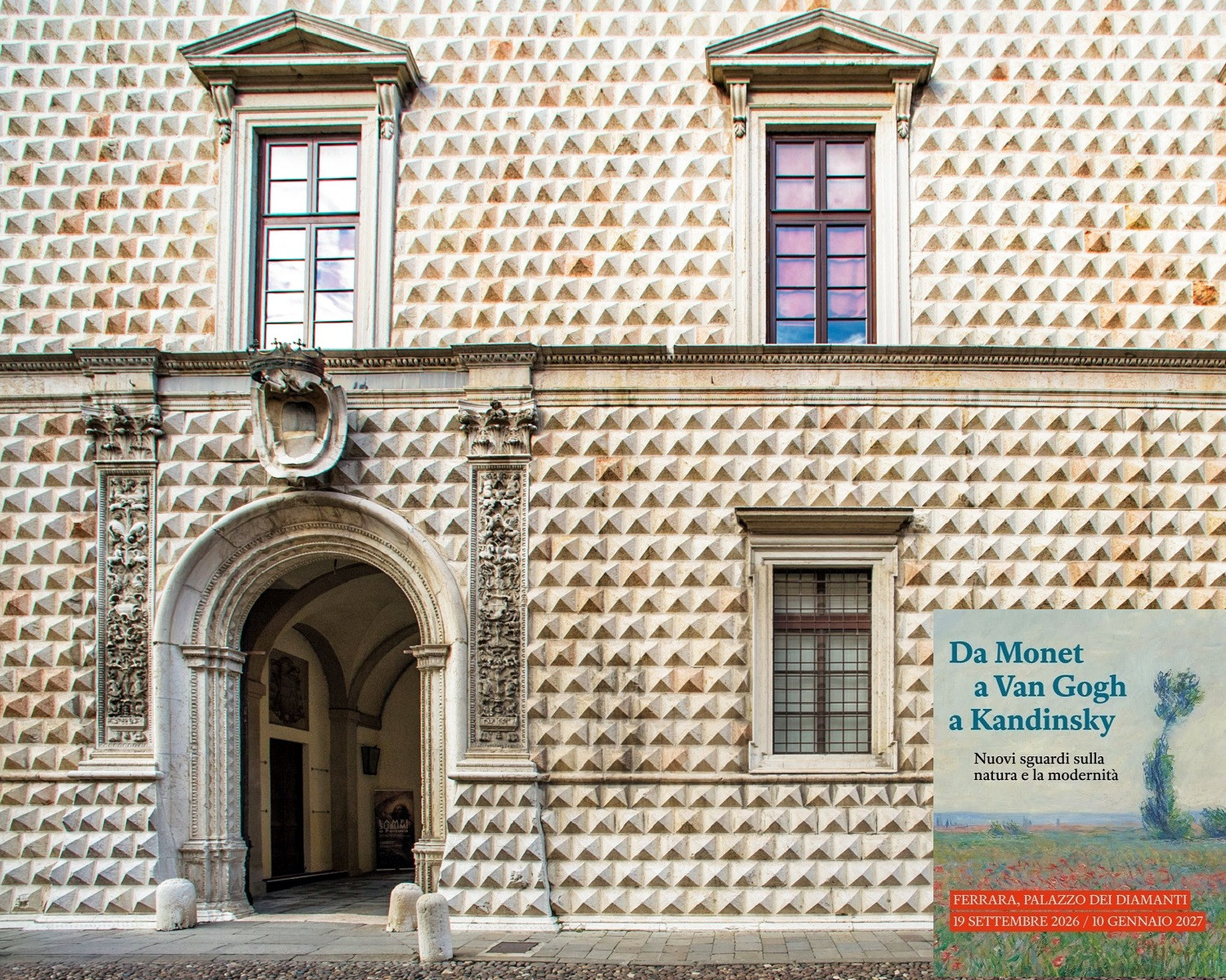 CULTURA. PRESENTATA LA MOSTRA "DA MONET A VAN GOGH A KANDINSKY"; AL PALAZZO DEI DIAMANTI FINO AL 10 GENNAIO 2027