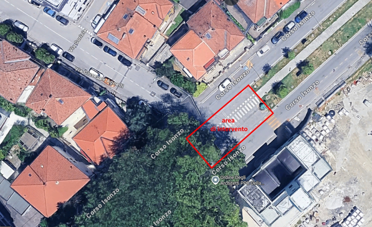 LAVORI PUBBLICI E VIABILITÀ. AL VIA I LAVORI PER UNA NUOVA ISOLA SALVAGENTE IN CORSO ISONZO